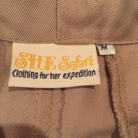 SHE Safari Pants Size M NWT - Picture 3 of 9